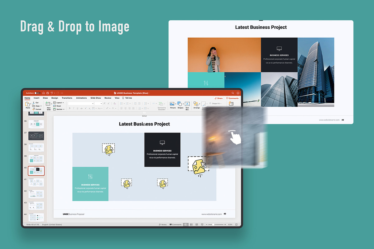 Unide - Business & PitchDeck, a Presentation Template by UDEA Store (Photo 5 of 13)