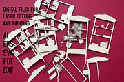 Bookcase, an Object Graphic by HelloWood (Thumbnail 4 of 4)