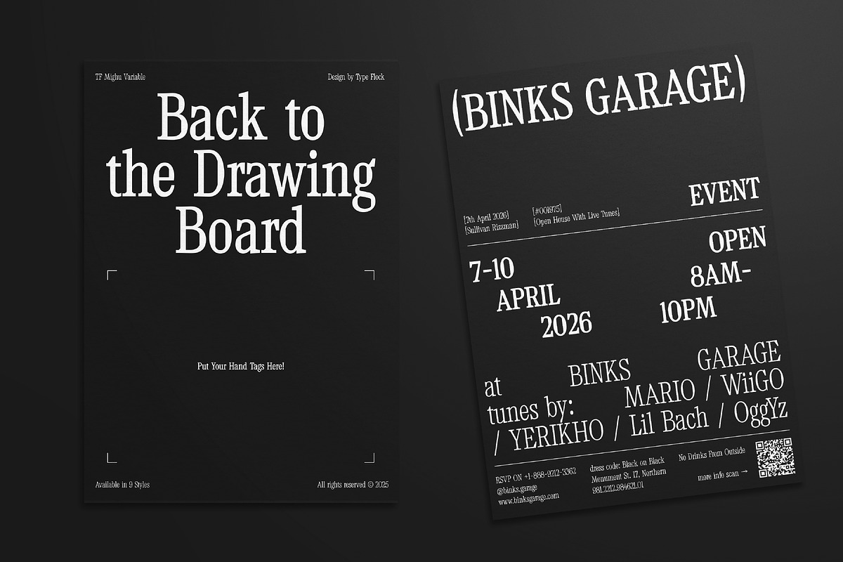 TF Mighu - Modern Slab Serif, a Serif Font by Type Flock (Photo 9 of 15)