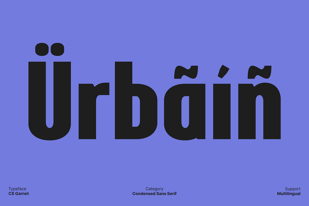 CS Garnet – Condensed Font, a Sans Serif Font by Craft Supply Co. (Photo 5 of 8)