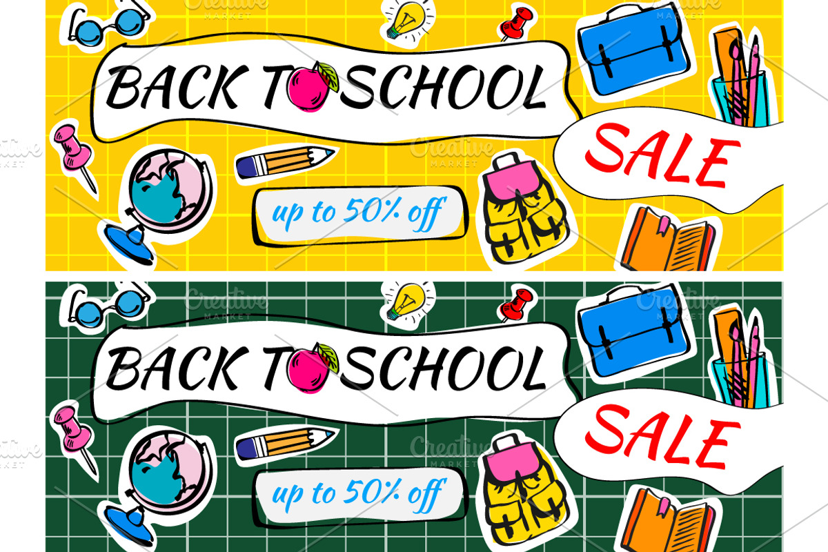 Back To School Instagram Stories, a Social Media Template by PREMIUMVECTOR (Photo 2 of 2)