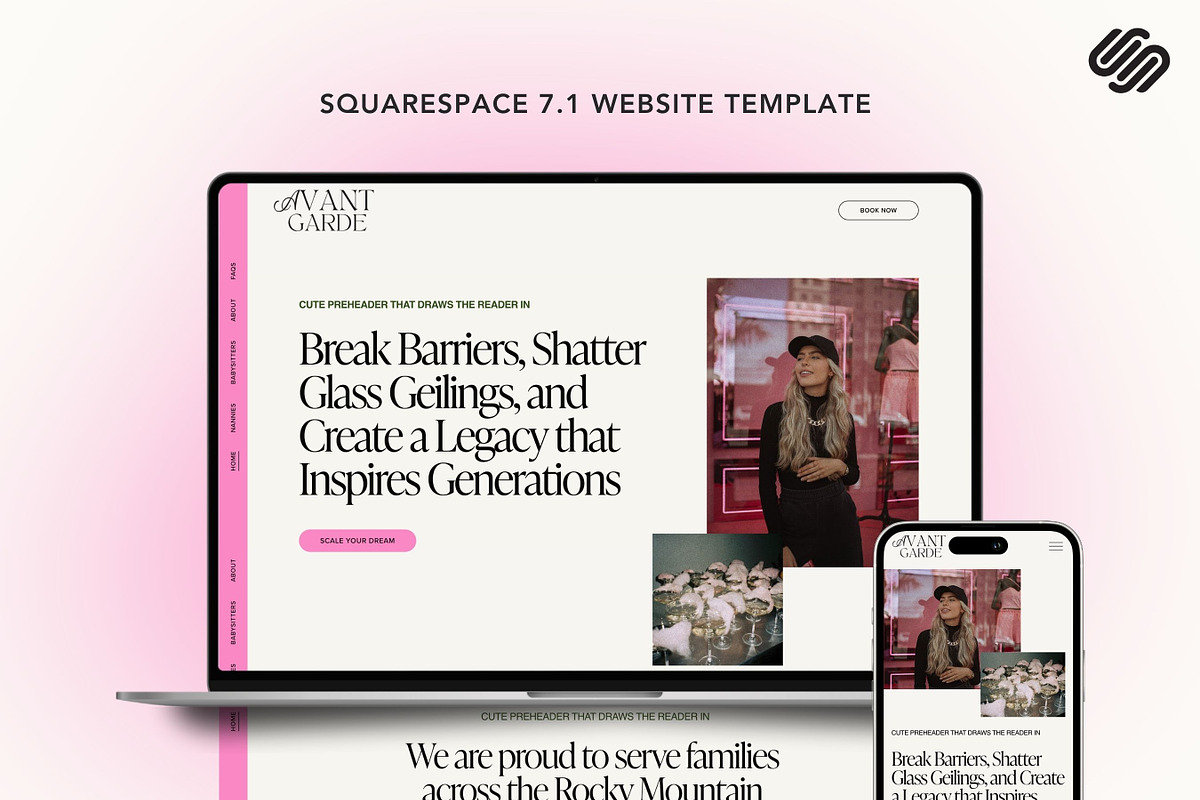 Squarespace 7.1 | Avant Garde, a Squarespace Template by HerstedHertz (Photo 2 of 10)