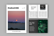 Magazine Layout Template (A4+US), a Magazine Template by tomsarraipodesign (Thumbnail 1 of 2)