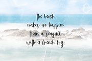 Cali Coast Script, a Script Font by Beck McCormick (Thumbnail 6 of 10)