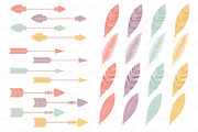 Vintage Tribal ClipArt & Vectors, an Illustration by Amanda Ilkov (Thumbnail 4 of 4)