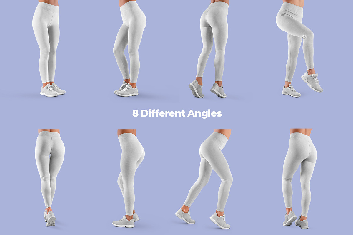 8 Mockups Women Leggins, a Bottom Mockup by Grow Design Craft Studio (Photo 6 of 6)