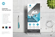 Corporate Roll-up Banner, a Marketing Template by Brochure-Market (Thumbnail 1 of 4)