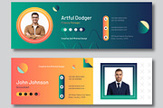 Professional Email Signature, a Social Media Template by MightyDesign (Thumbnail 3 of 6)