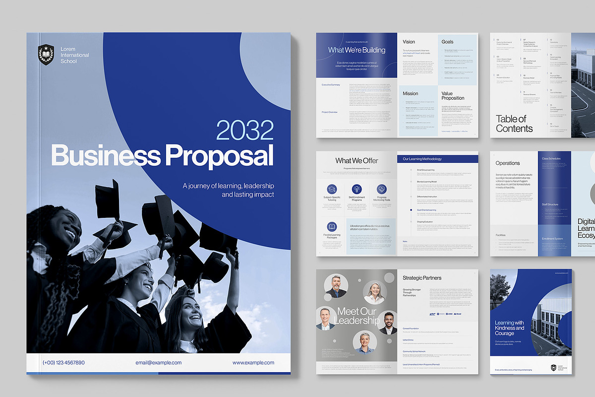 Proposal Template, a Brochure Template by BrandPacks (Photo 6 of 6)