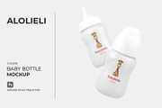 Baby Bottle Mockup, a Mockup by Alolieli Studio (Thumbnail 1 of 4)