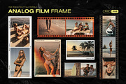 Analog Film Photo Frame Template, a Mockup by DesignerCandies (Thumbnail 1 of 13)