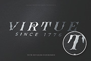 Bushel - A vintage Flourish Font, a Serif Font by AndrewPixel (Thumbnail 5 of 7)