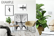 Frames & Walls Scandinavian Bundle-2, a Print Template by Yuri-U (Thumbnail 27 of 44)
