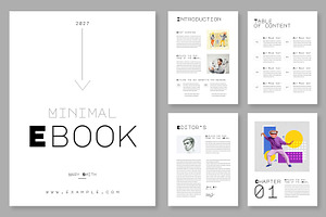 Ebook Layout, an UI Kit Template by ContestDesign
