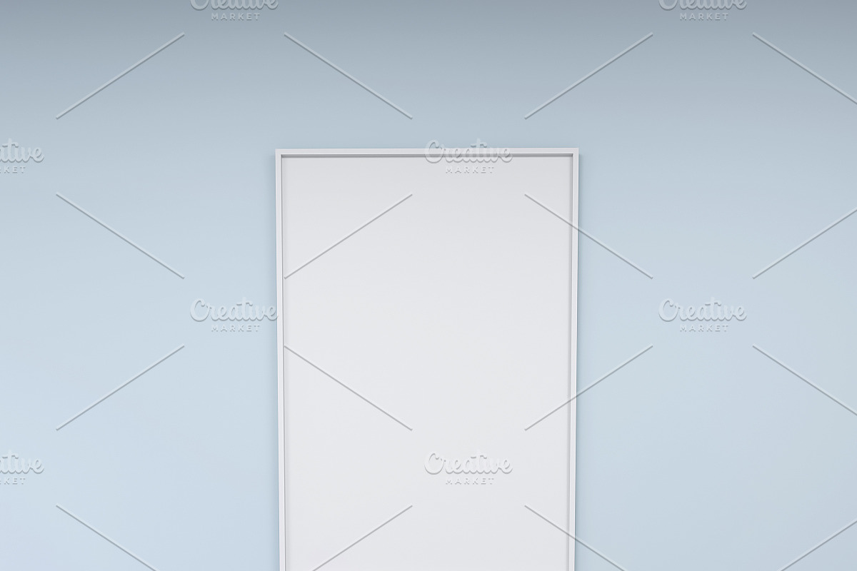 Mockup interior with frame, a Product Mockup by 2D/3D (Photo 8 of 12)