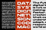 Rodbay - Bold Extended Typeface, a Sans Serif Font by roomspace creative lab (Thumbnail 2 of 10)