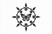 Elegant Butterfly Set, an Illustration by Gfx_Store (Thumbnail 3 of 9)