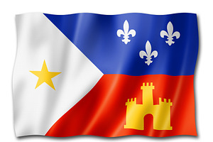 Cajun Ethnic Flag, America