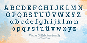 Vivala G-Slab, a Slab Serif Font by Johannes Hoffmann (Thumbnail 6 of 8)