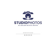 Minimal Camera and House Icon Logo, a Branding & Logo Template by Artnivora.Std (Thumbnail 2 of 4)