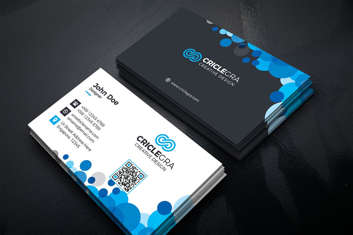 Modern Business Card, a Business Card Template by GenerousArt (Photo 2 of 5)