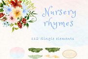 Nursery rhymes clipart, an Illustration by heyiamalice (Thumbnail 8 of 13)
