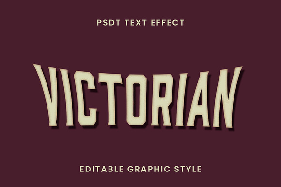 Increasing Victorian Text Effect preview 2