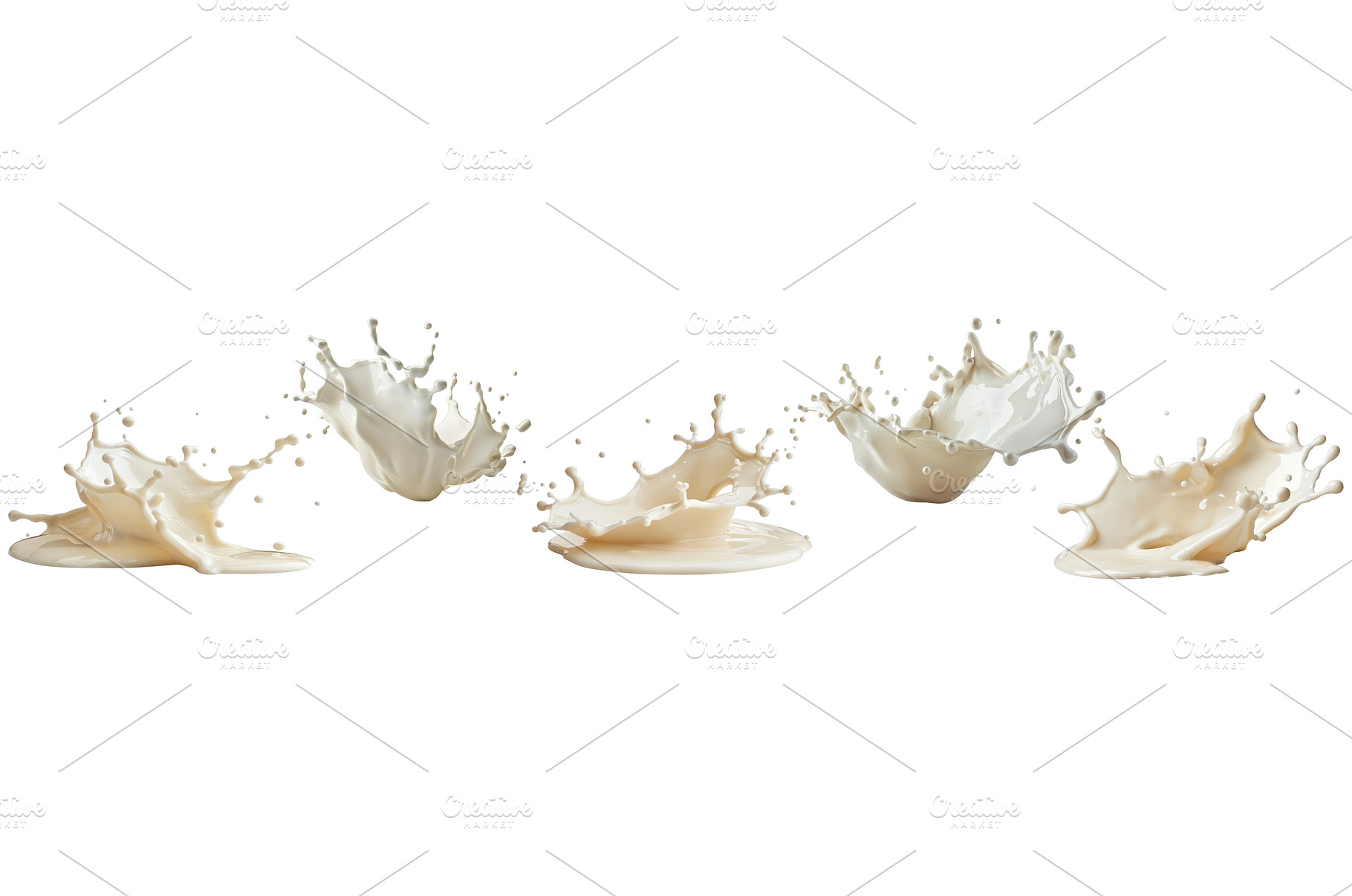 splashes of fresh milk, a Food & Drink Photo by piter.goskov