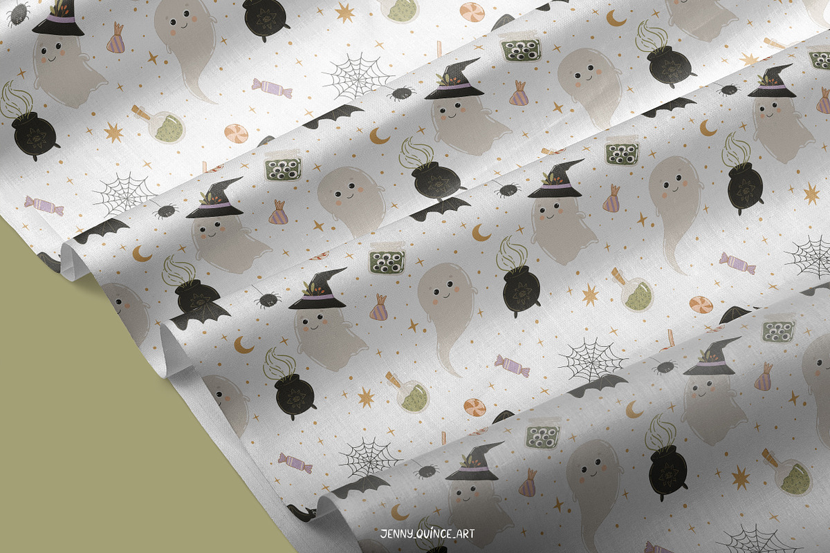 Halloween Vector Clipart & Patterns, a Decorative Illustration by Jenny Quince (Photo 11 of 14)