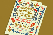 Hispanic Heritage Month Flyer, a Flyer Template by Guuver (Thumbnail 2 of 3)
