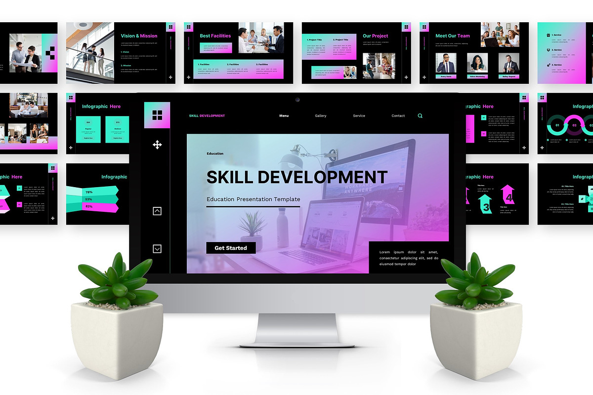 Skill Development - Education GSL, a Presentation Template by Deepslide Studio (Photo 4 of 6)