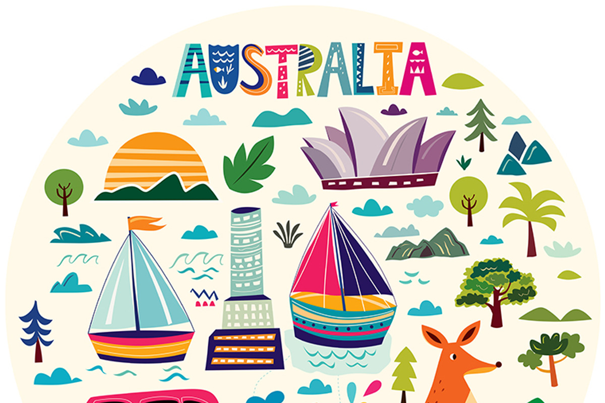 Australian symbols, an Animal Illustration by MoleskoStudio (Photo 8 of 8)