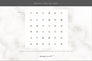 Nurse Resume Template CV, a Resume Template by PAPPERMINT RESUME STUDIO (Thumbnail 6 of 8)