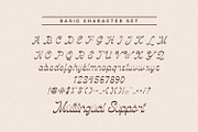 HC Fadella - Retro Script, a Script Font by Hasbi Creative (Thumbnail 8 of 9)