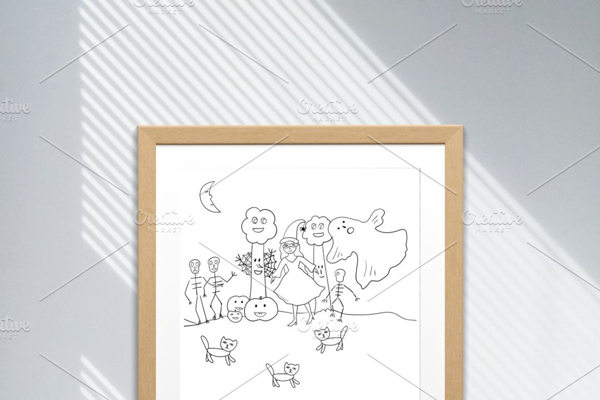 Halloween coloring book pages, an Animal Illustration by pictures for you (Photo 4 of 7)