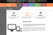 TRIA - Single Page PSD Theme, a Websites & App Template by Metrothemes (Thumbnail 3 of 5)