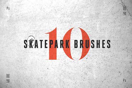 10 Skatepark Brushes preview 6