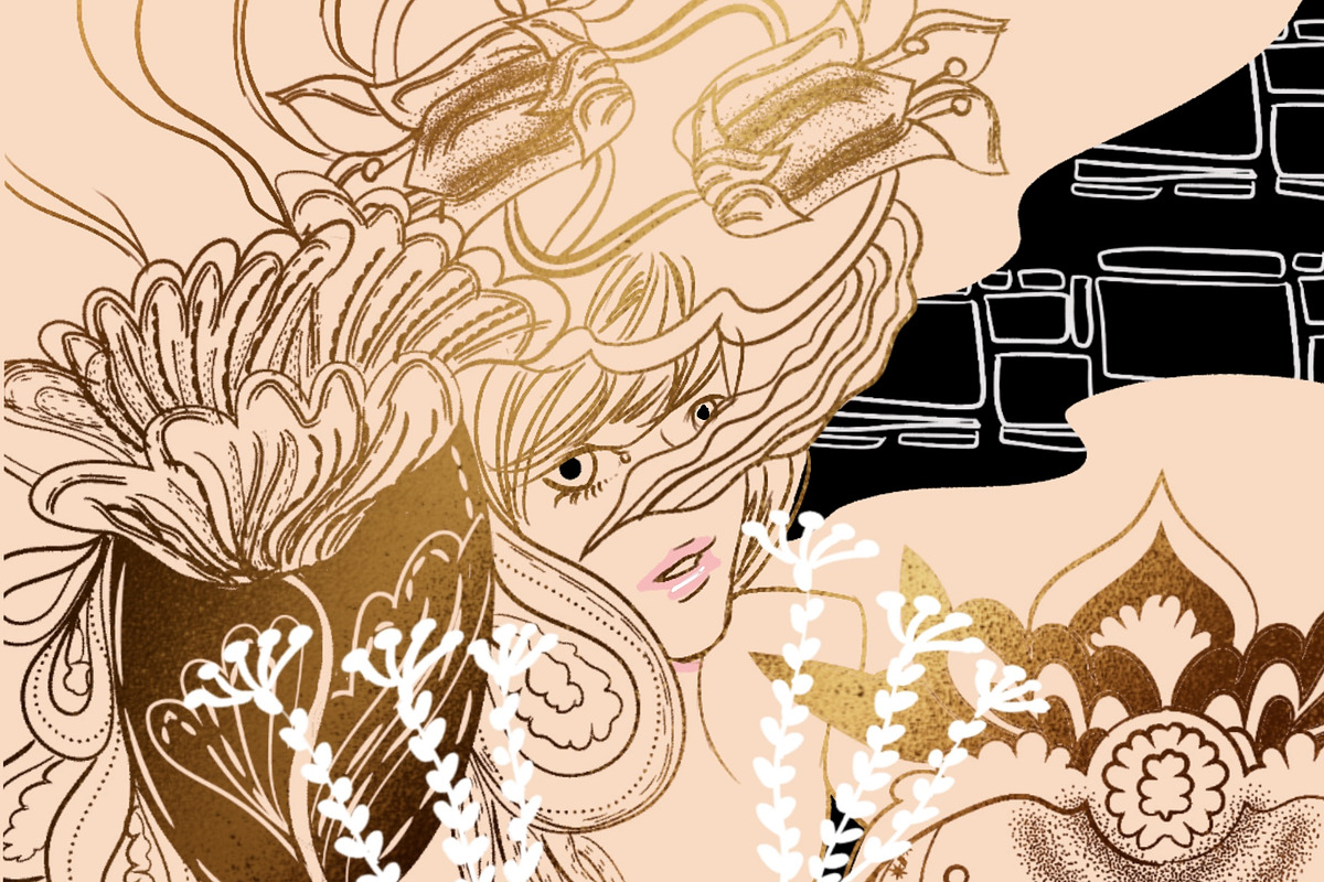 Abstract flower procreate brush, a Brush Add-On by Meisanmui (Photo 6 of 7)