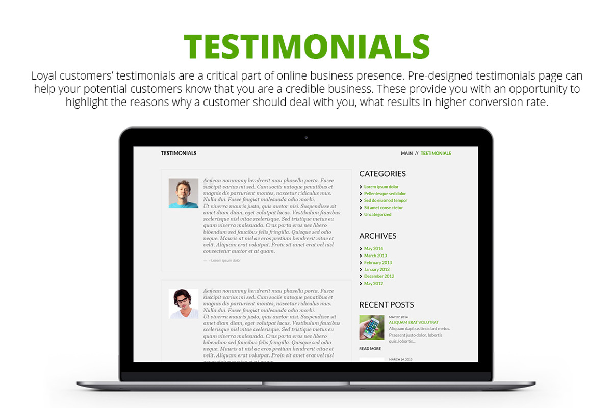 Repair Center WordPress Theme, a WordPress Template by Zemez (Photo 5 of 5)