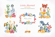 The Little Mermaid and friends., an Animal Illustration by Kate_Rina (Thumbnail 8 of 13)