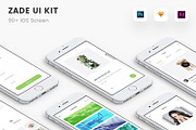 Zade Mobile App UI KIT, an UI Kit Template by No.13 (Thumbnail 7 of 7)