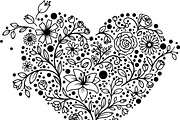 Decorative Heart Silhouette Bundle, an Illustration by Designs_River (Thumbnail 22 of 45)