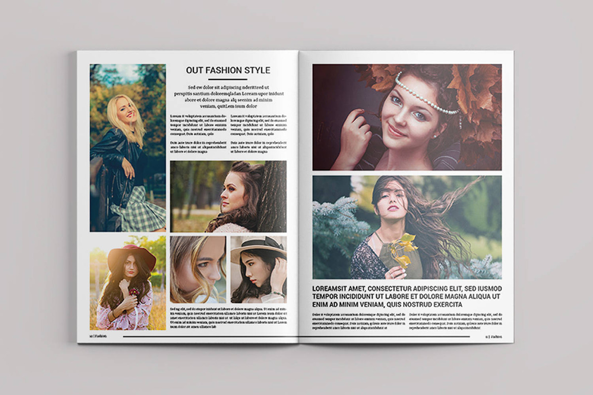 Fashion Lookbook, a Brochure Template by Template Shop (Photo 3 of 9)