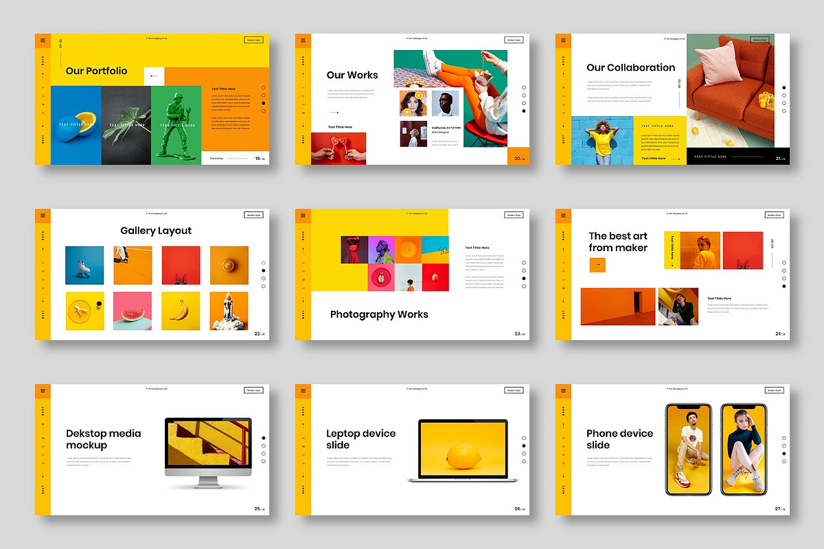 Lambert – Business PowerPoint, a Presentation Template by Dens Creative Studio (Photo 4 of 6)
