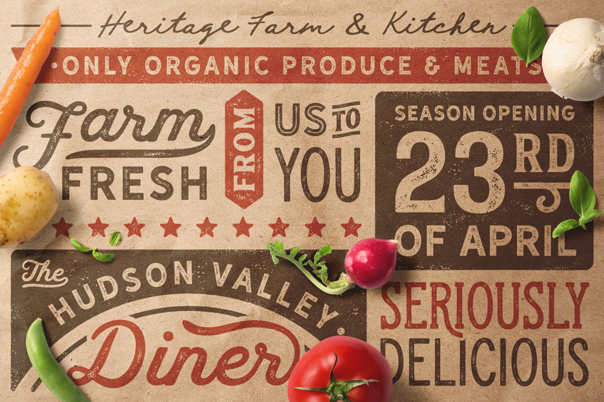 Hanley Rough Font Collection, a Script Font by DISTRICT 62 STUDIO (Photo 11 of 26)