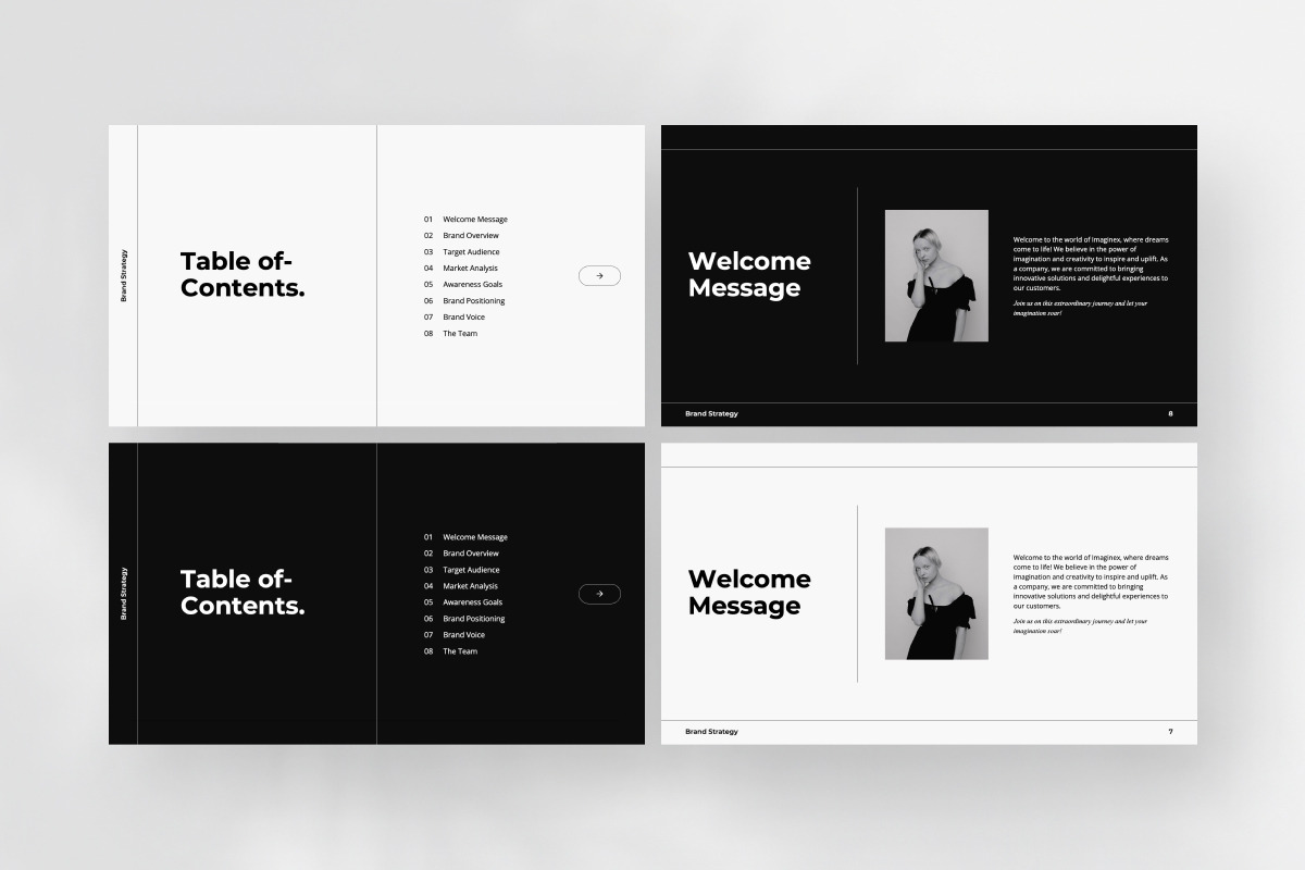 Brand Strategy - PowerPoint, a Presentation Template by Design18th (Photo 3 of 11)