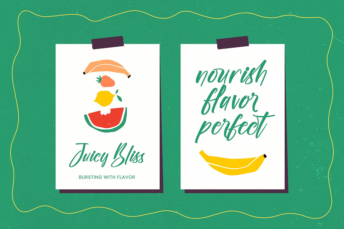 Biteful Market Modern Brush Font, a Script Font by stylishtype.co (Photo 4 of 20)