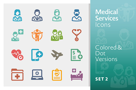 Medical Services Icons Set 2 - Sympa