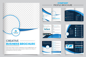 Company profile  Brochure Template, a Print Template by Tanuart