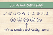 Louisiana Grab Bag, a Font by Borges Lettering (Thumbnail 2 of 5)